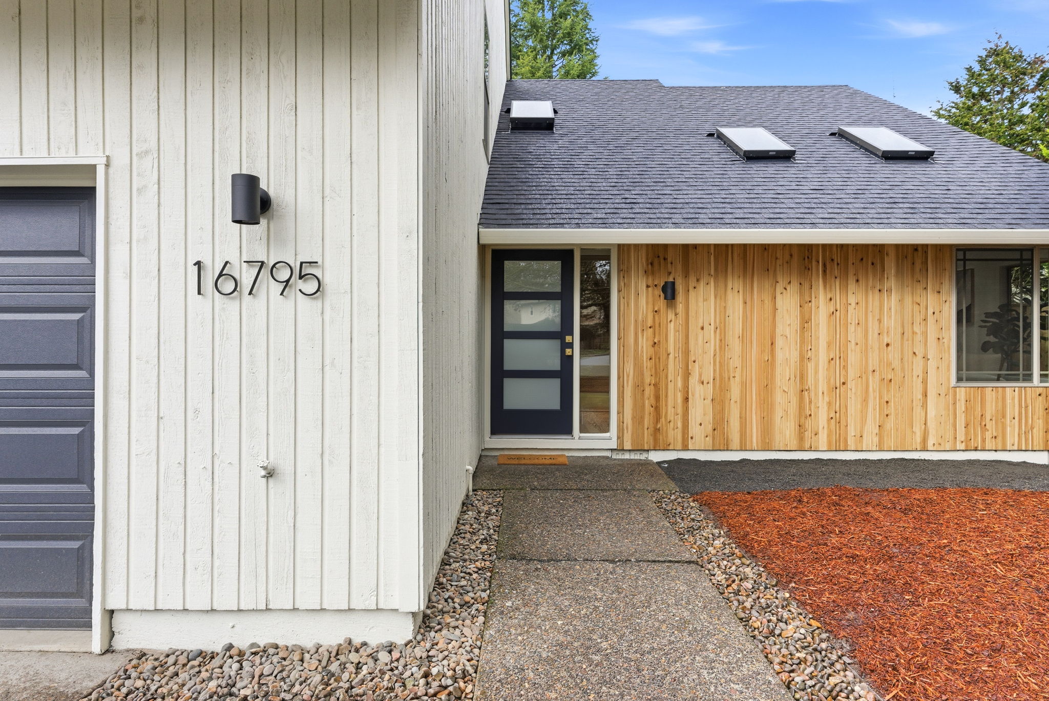 Artesian exterior front entry