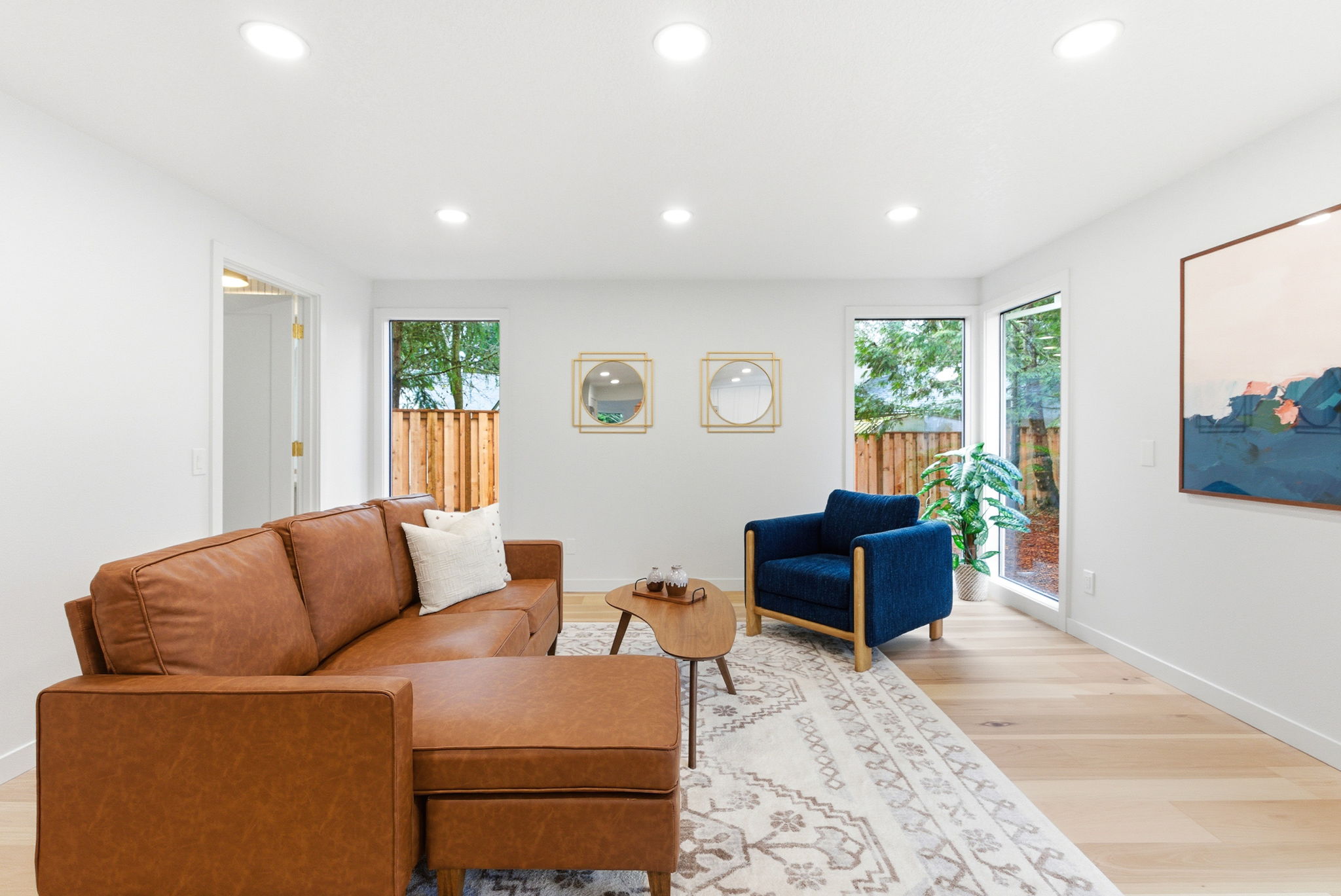 Artesian open kitchen and living