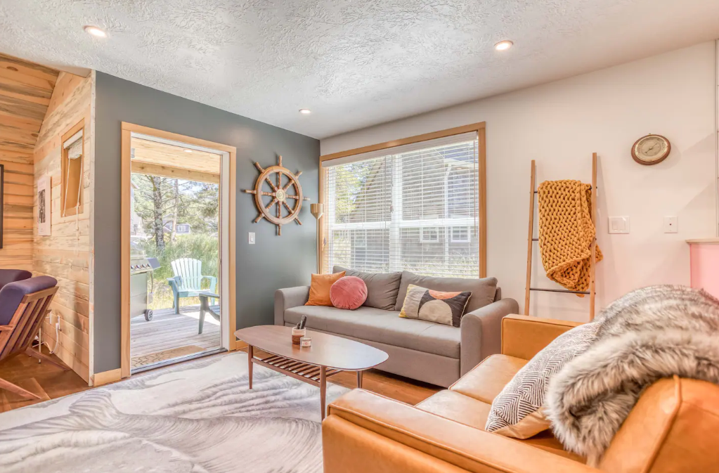 Beach house interior