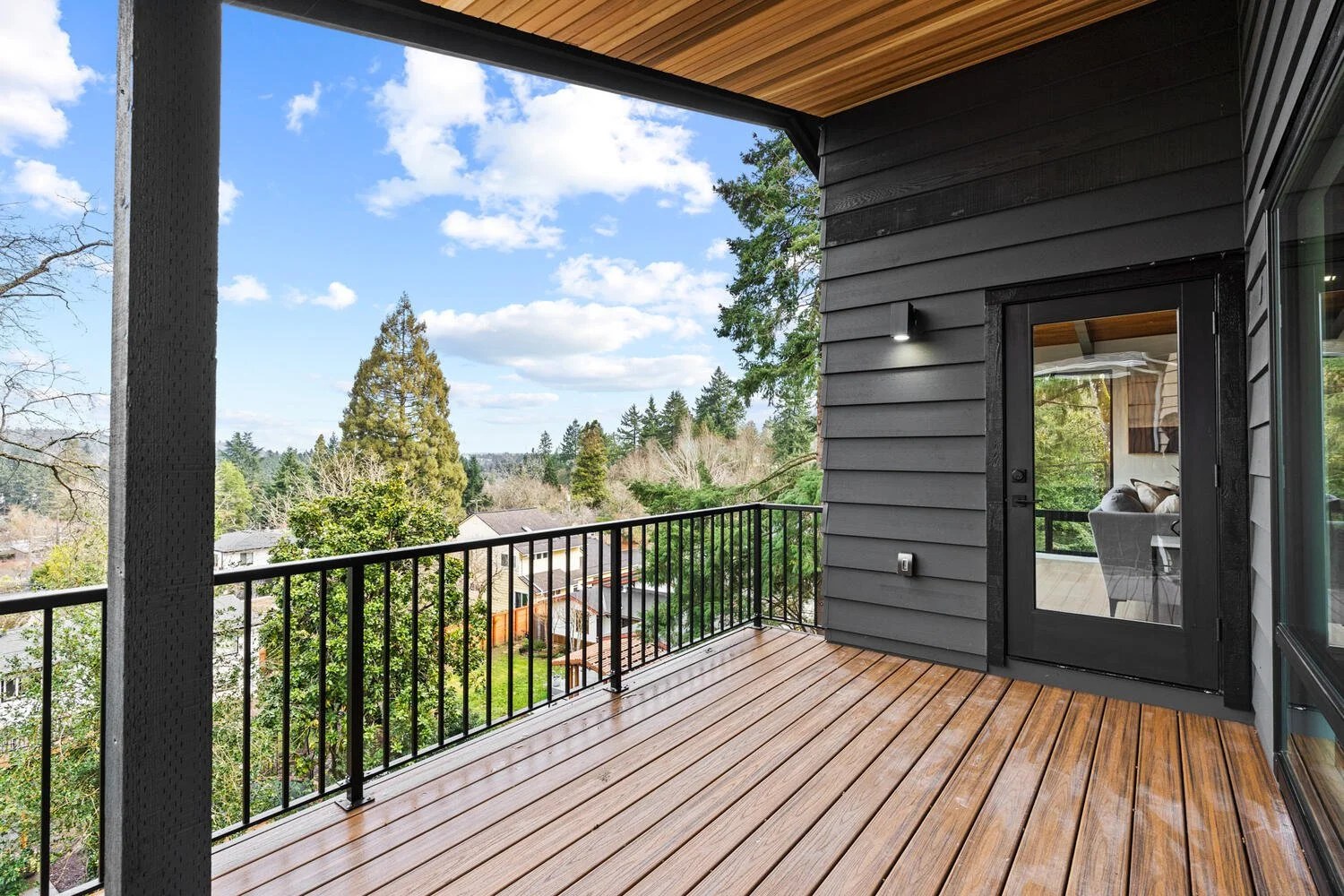 Cedar deck