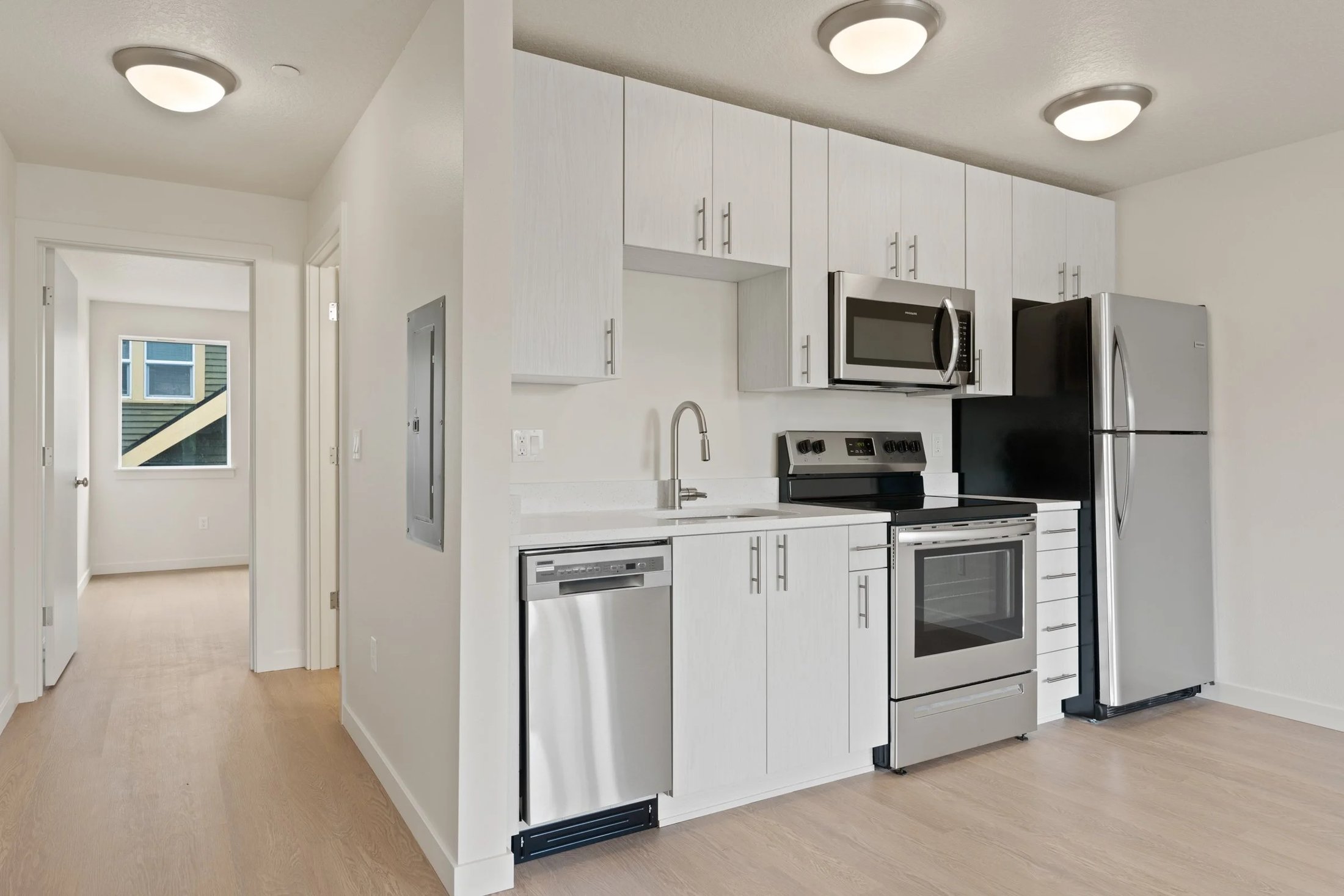 Duke Henry Flats kitchen