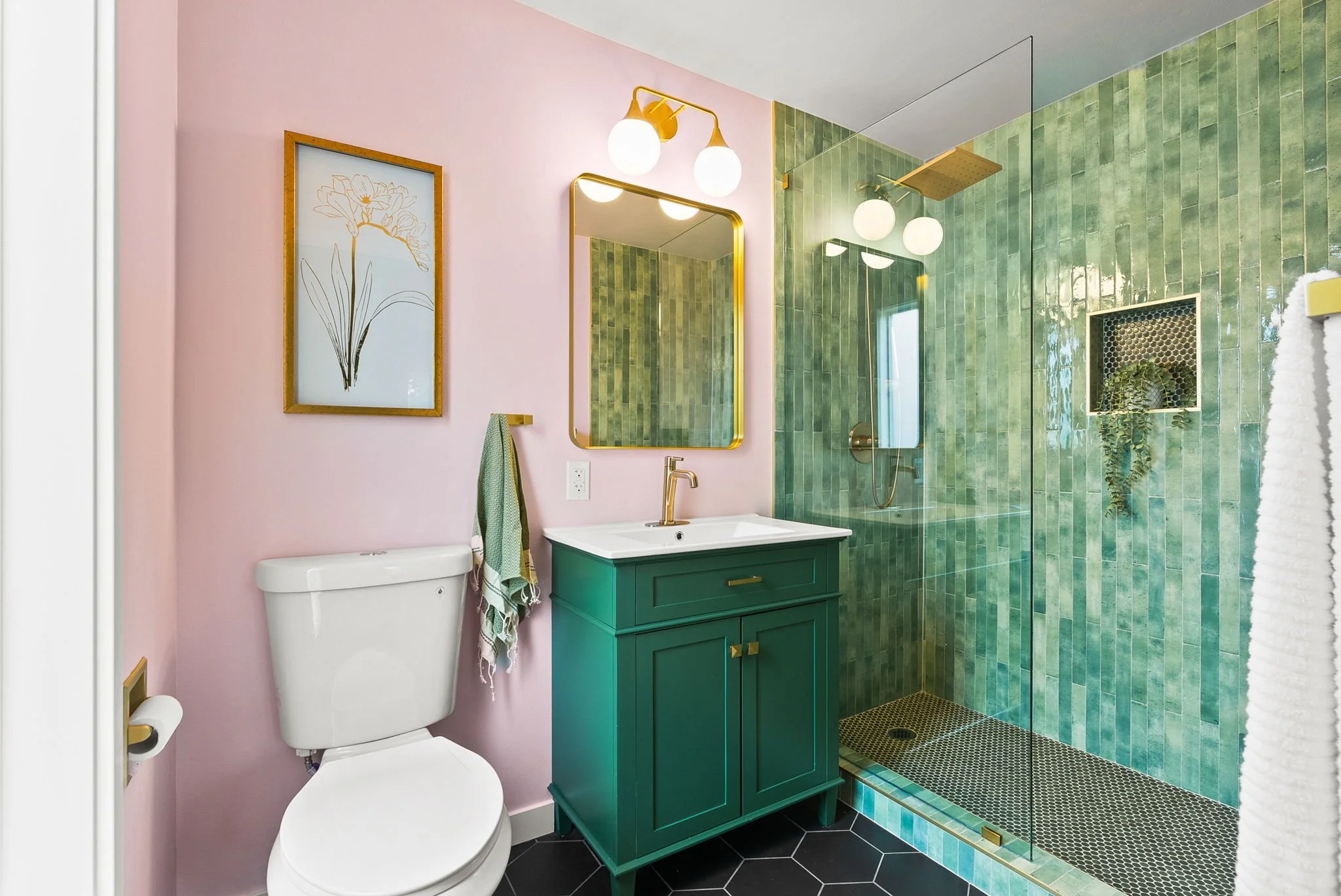 Evelyn bathroom remodel