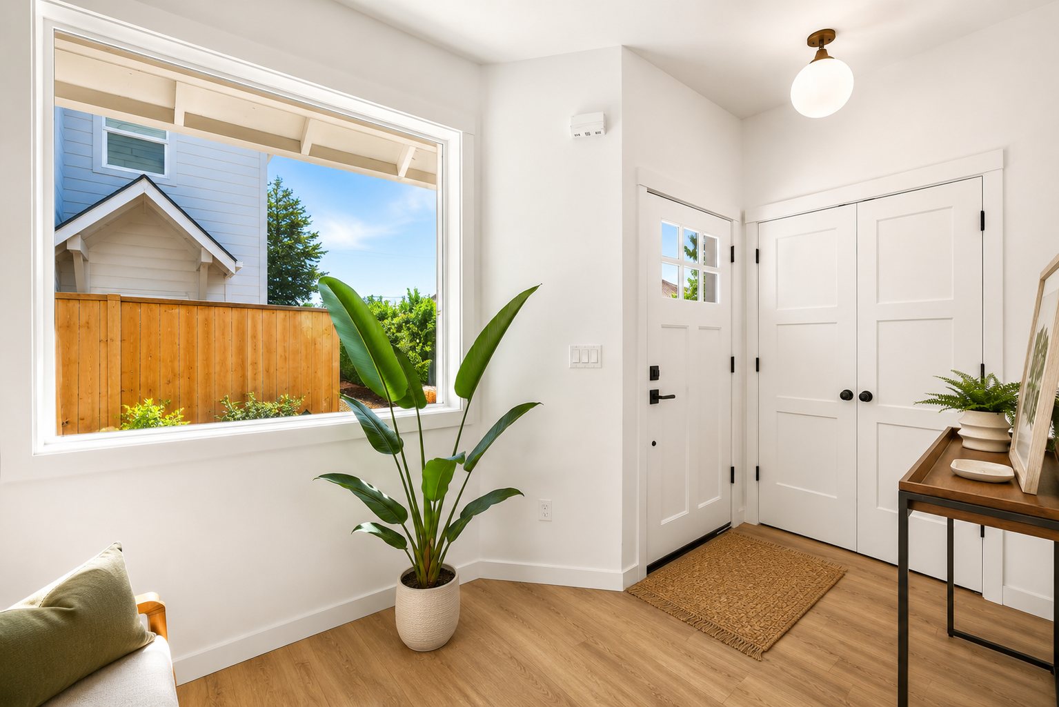 Interior entryway
