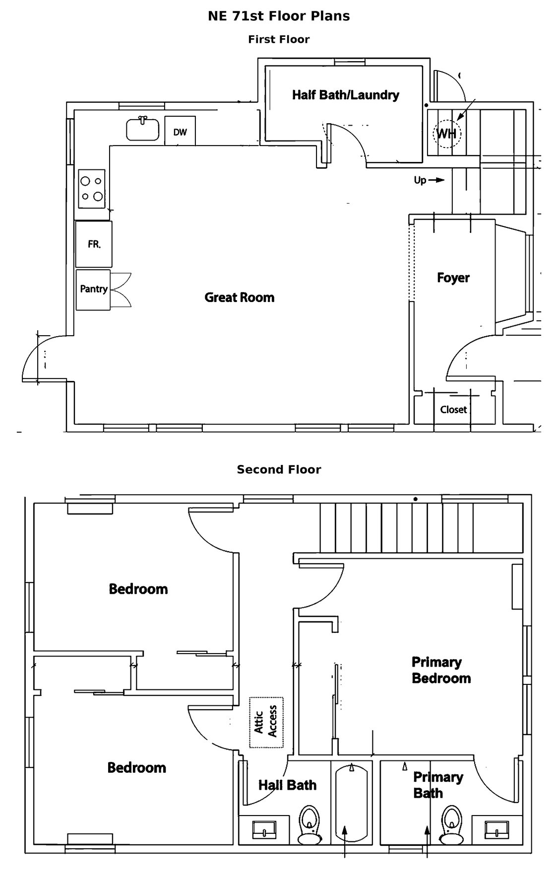 Montavilla Cottages floor plan