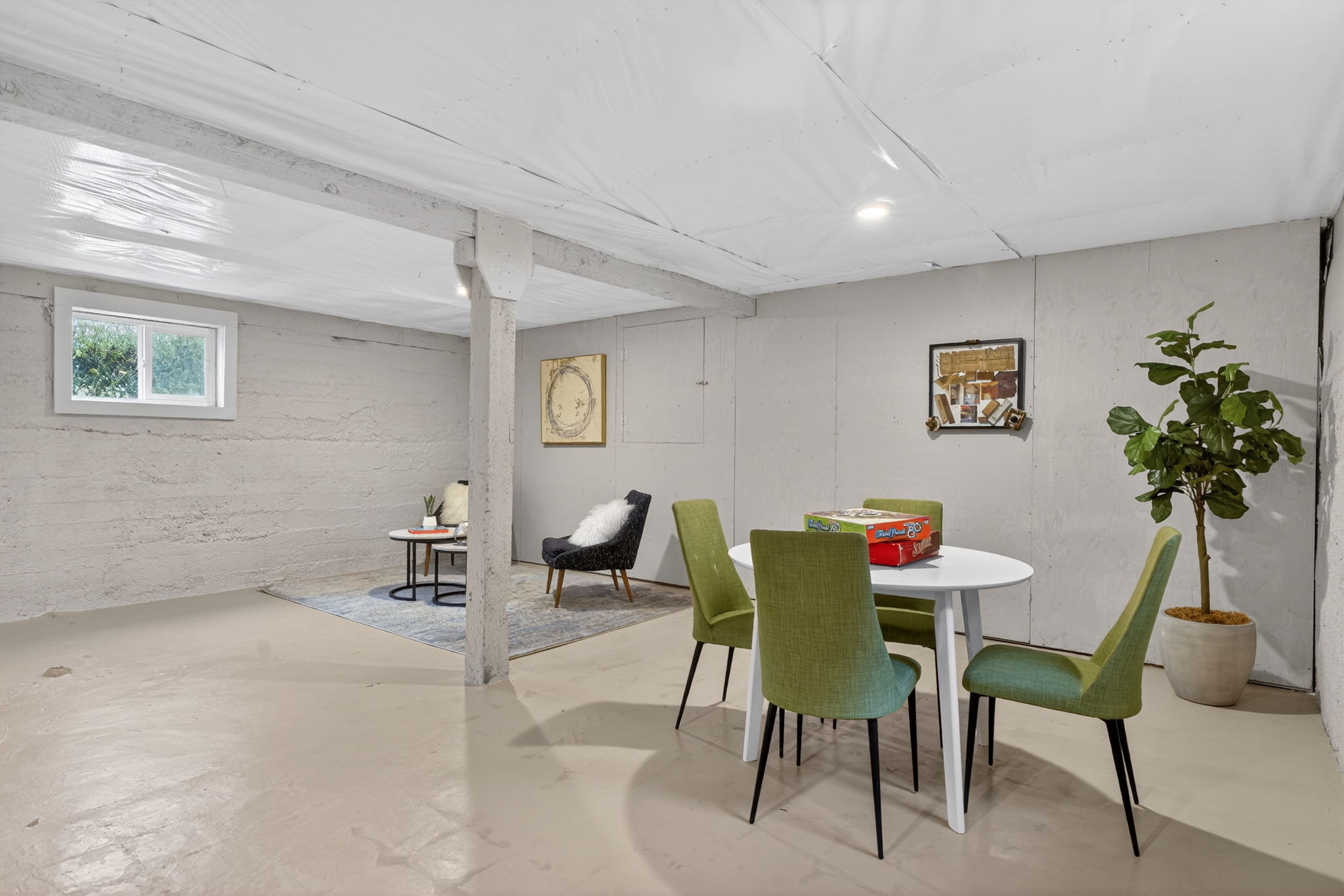 Rosa Parks basement rec room